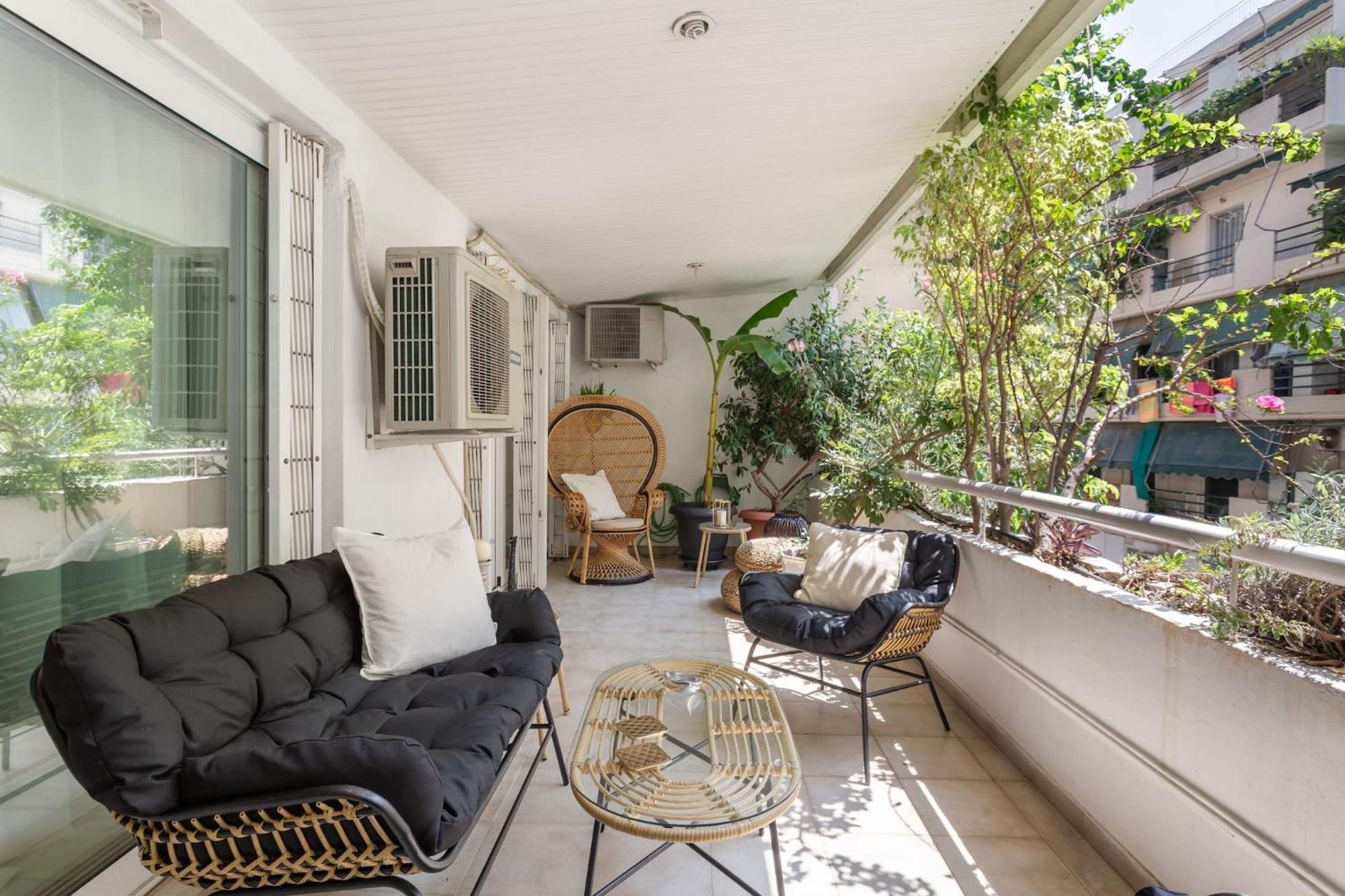 Fresh Detailed Stylish Apartment At Acropolis Athens Luaran gambar