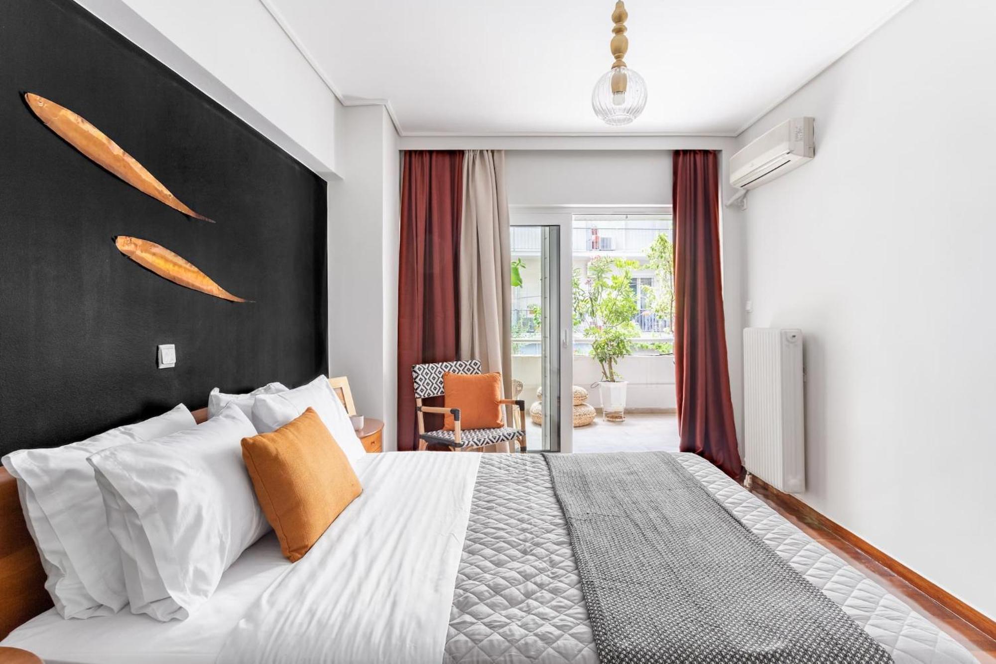 Fresh Detailed Stylish Apartment At Acropolis Athens Luaran gambar